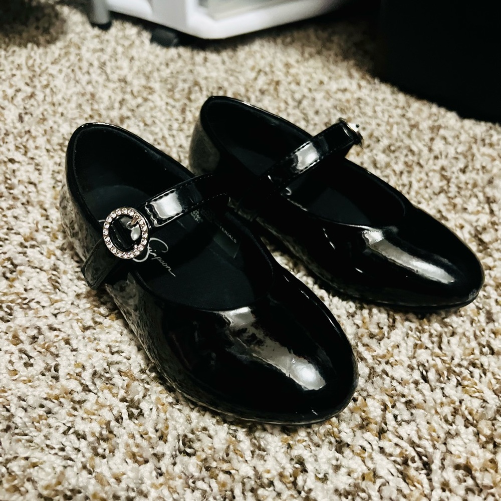 JESSICA SIMPSON TODDLER LACQUER SHOES
